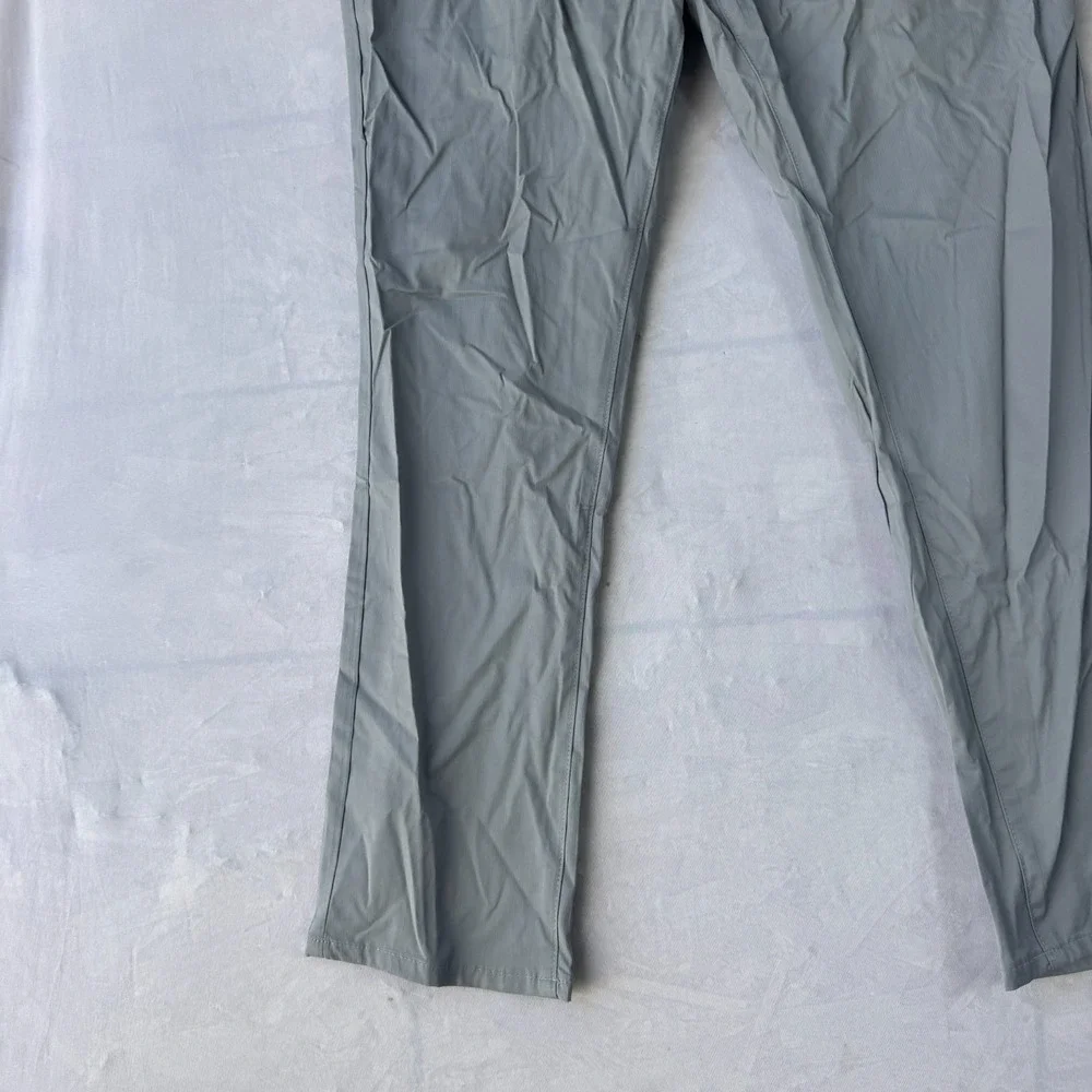 Tailor Vintage New Canaan Slim Fit Pants Mens 36x30 Gray Cotton Stretch Casual